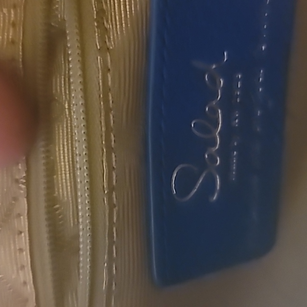 SALAD BAUHAUS Electric Blue Crossbody Bag - Picture 3 of 4